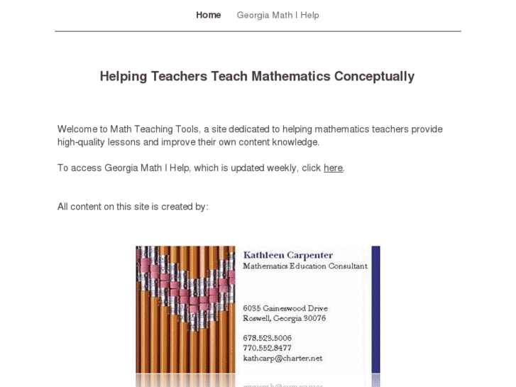www.mathteachingtools.com