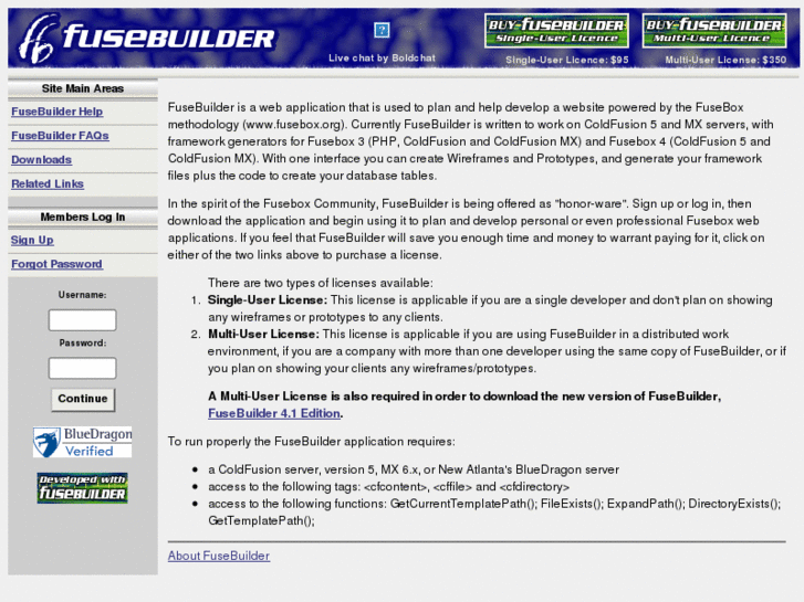 www.fusebuilder.net