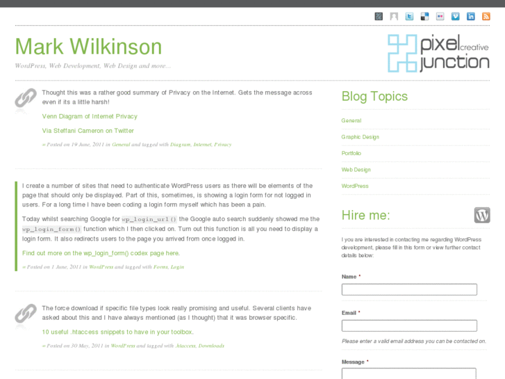 www.markwilkinson.me