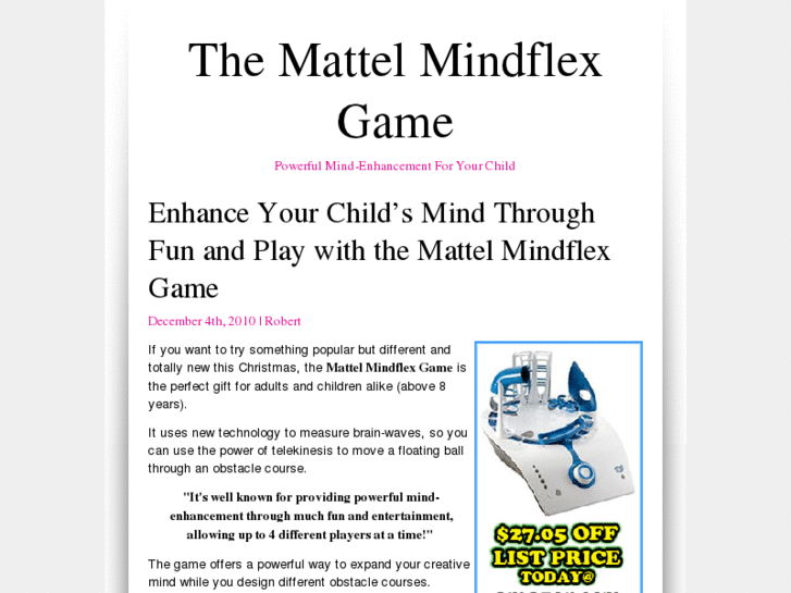 www.mattelmindflexgames.info