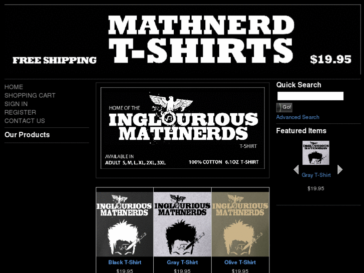 www.mathnerdtshirts.com