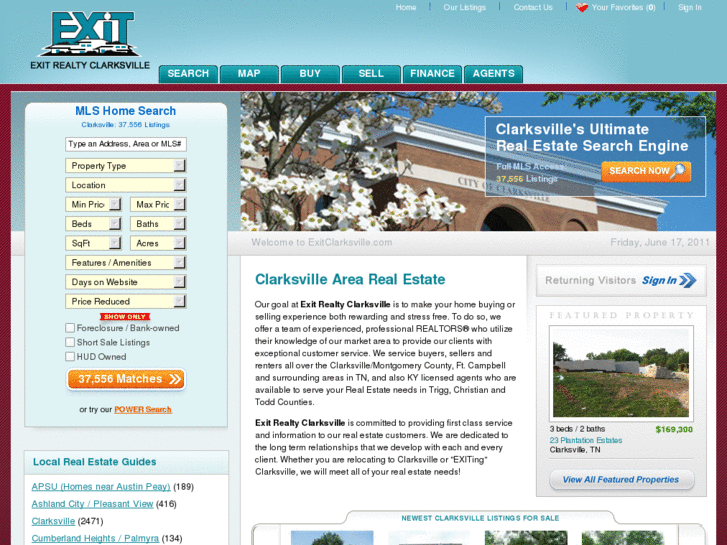 www.exitclarksville.com