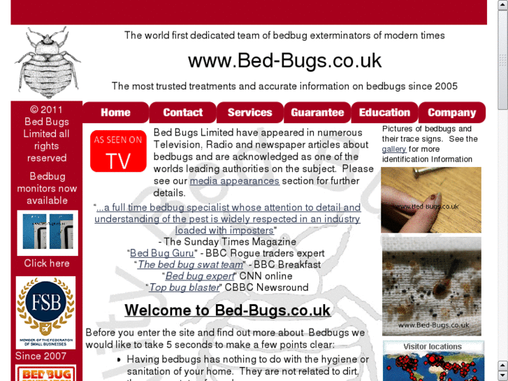 www.howtotellifyouhavebedbugs.org