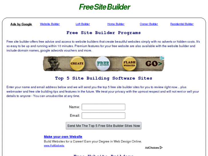 www.freesitebuilder.co.uk