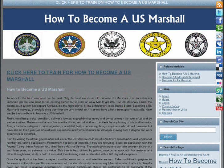 www.howtobecomeausmarshall.org
