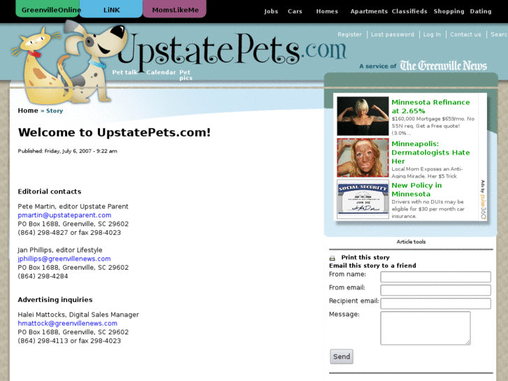 www.upstatepets.com