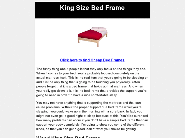 www.kingsizebedframe.org