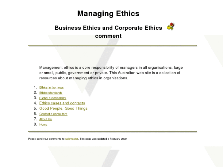 www.managingethics.com