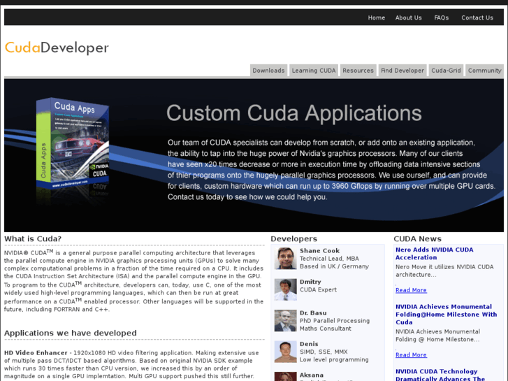 www.cuda-plugins.org