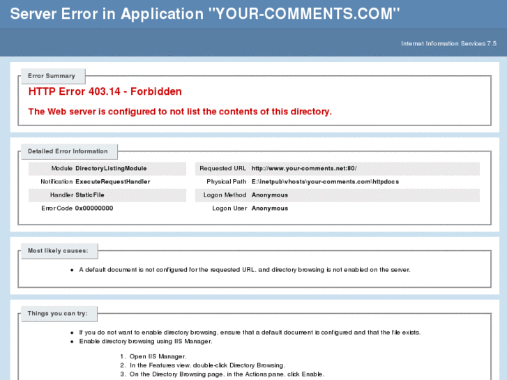www.your-comments.net