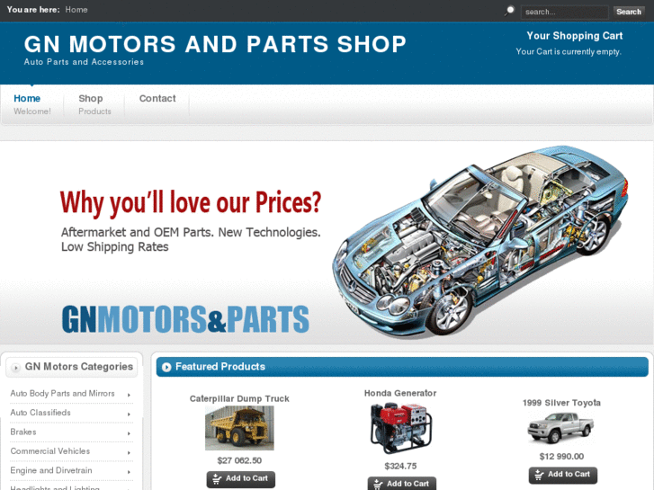 www.gnmotorsandpartsshop.com