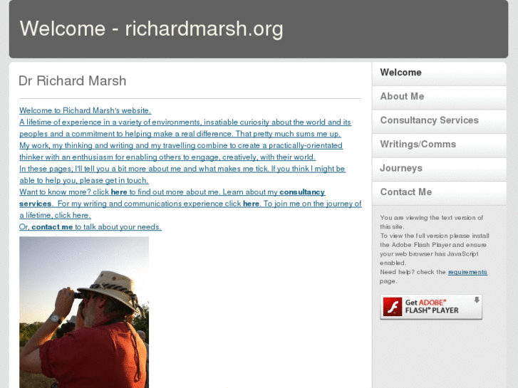 www.richardmarsh.org