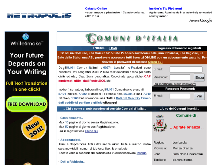 www.guidacomuni.it