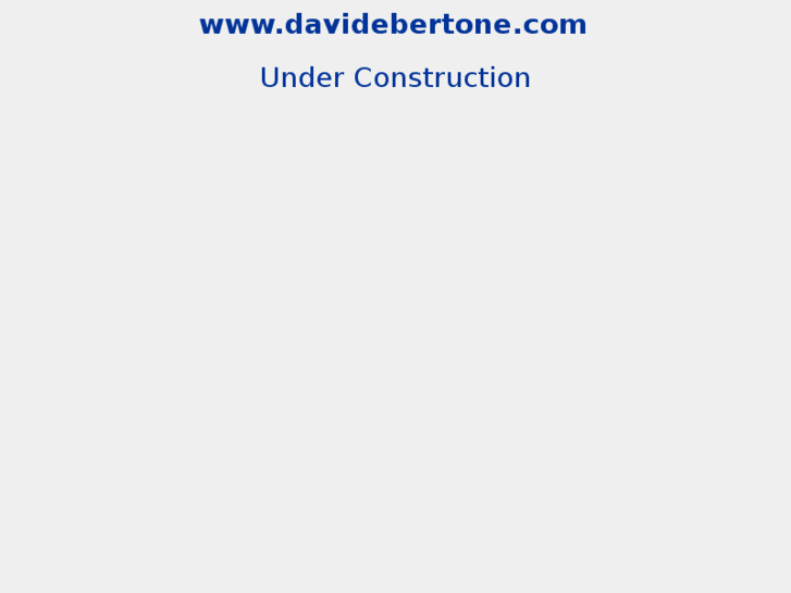 www.davidebertone.info