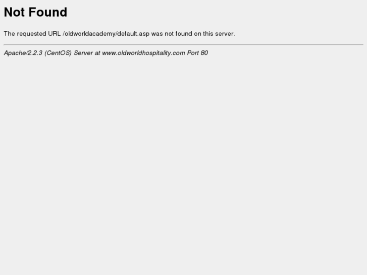 www.oldworldacademy.com