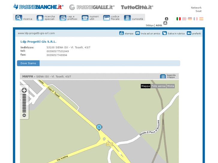 www.ldp-progetti-gis-srl.com