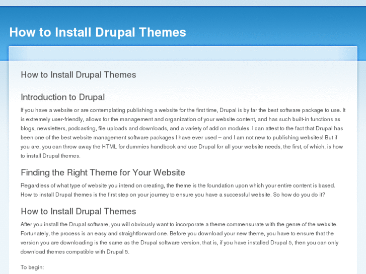 www.howtoinstalldrupalthemes.com