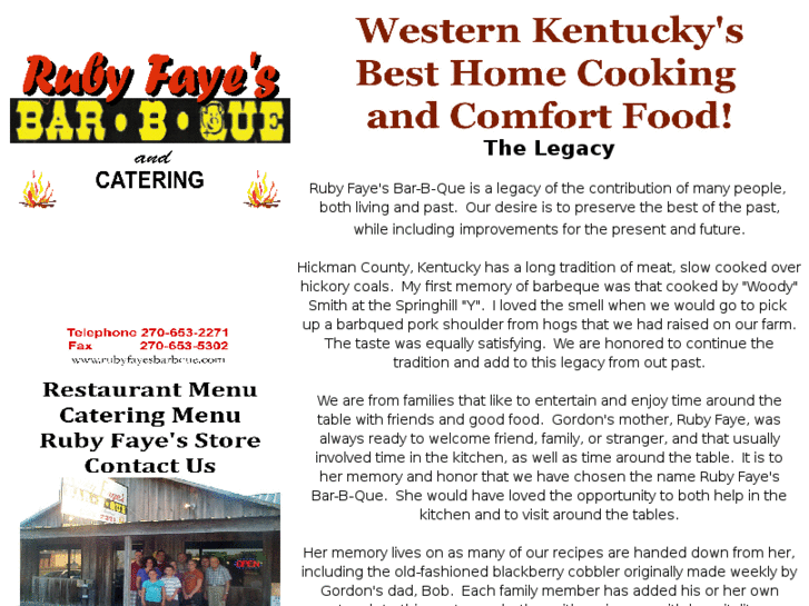 www.rubyfayesbarbque.com