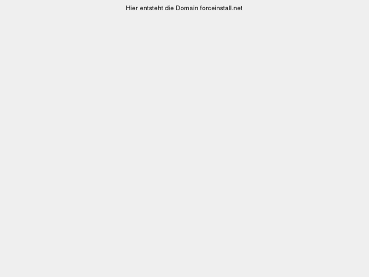 www.forceinstall.net