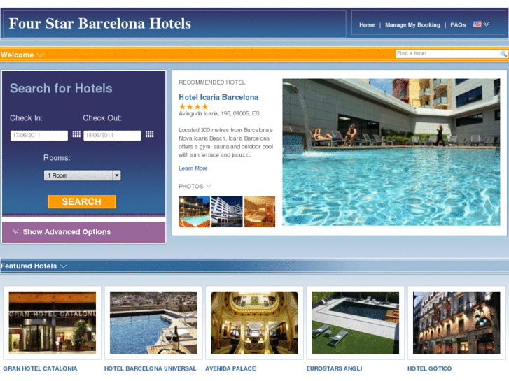 www.fourstarbarcelonahotels.com