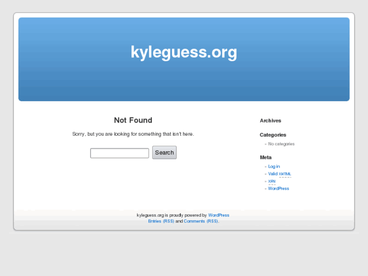 www.kyleguess.org