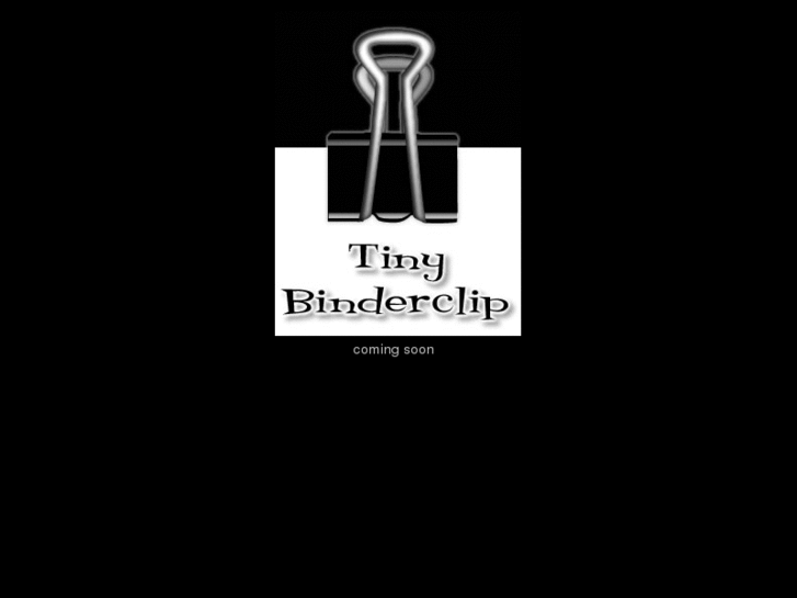 www.tinybinderclip.com