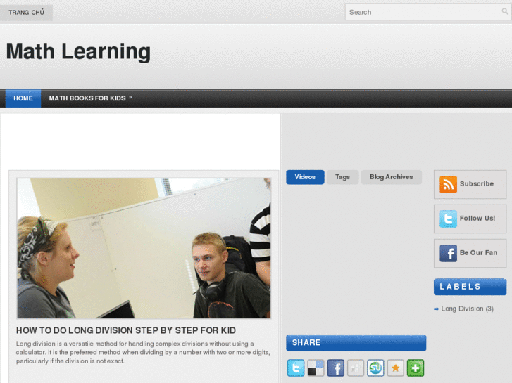 www.mathlearning.info