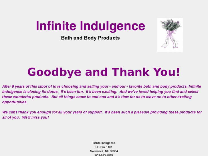 www.infiniteindulgence.com