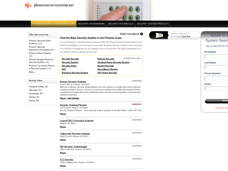 www.phoenixsecuritysystem.net