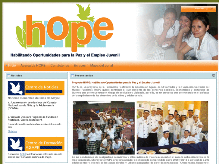 www.proyectohope.org