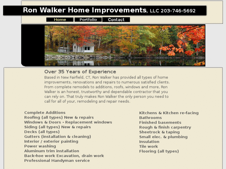 www.ronwalkerhomeimprovements.com