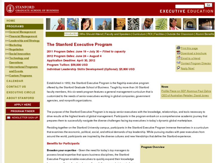 www.stanfordexecutiveprogram.com