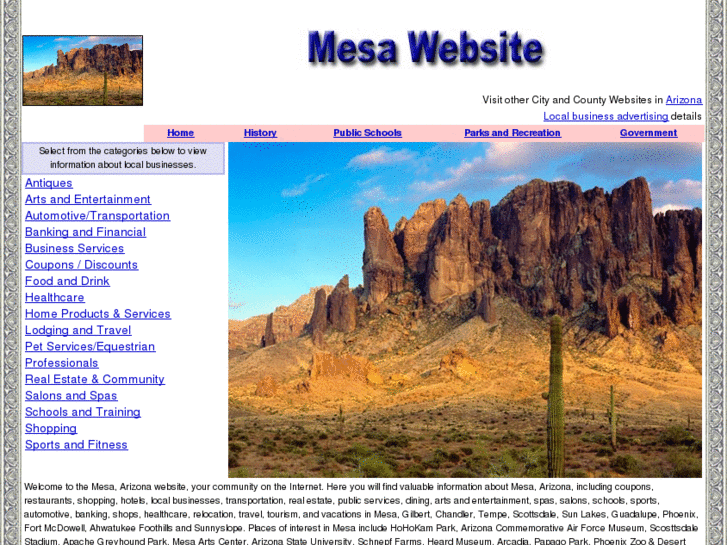 www.mesa-website.com