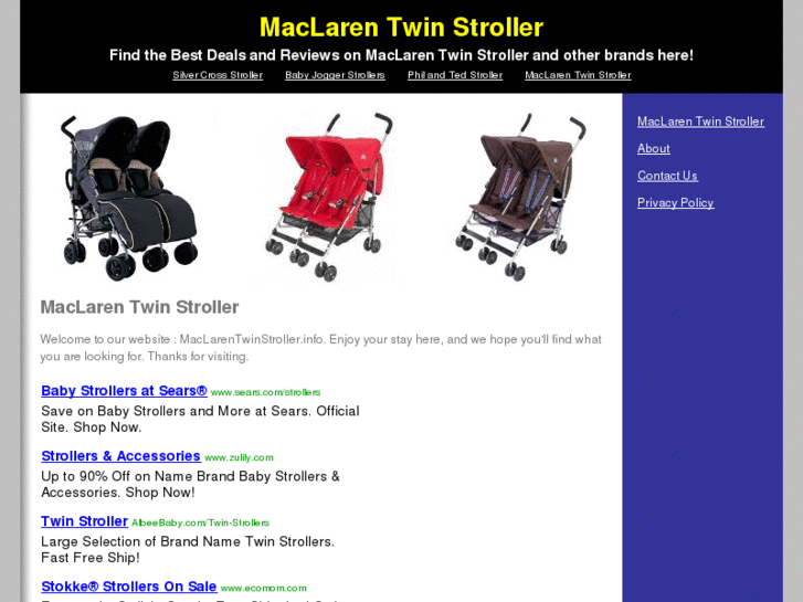 www.maclarentwinstroller.info