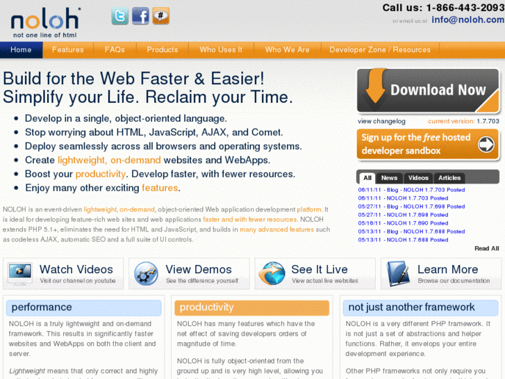 www.officialphpframework.com