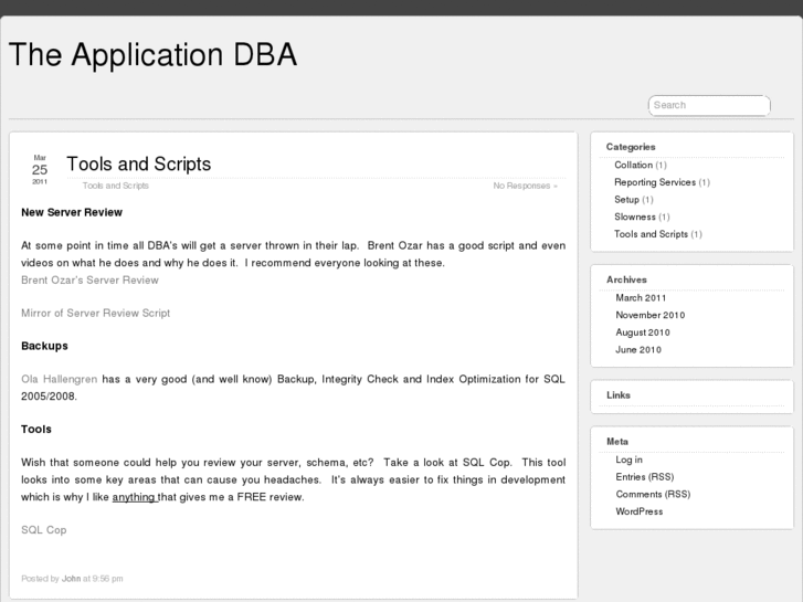 www.theapplicationdba.com