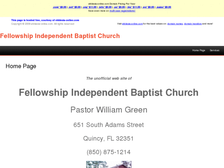 www.fellowshipindependent.org