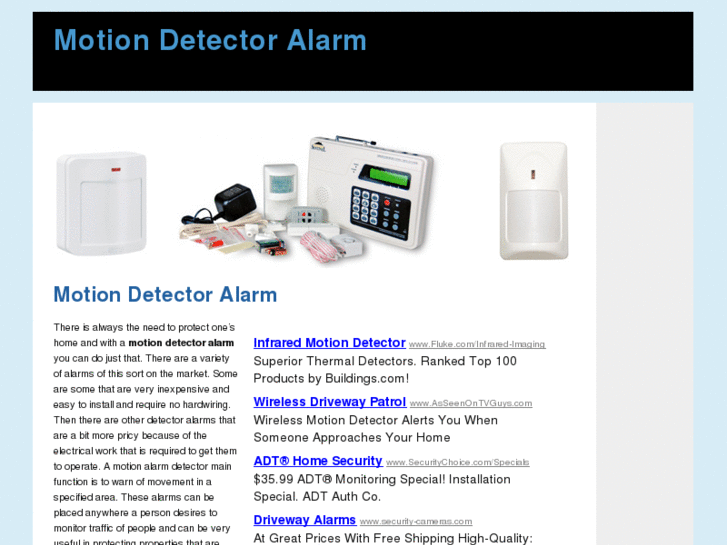 www.motiondetectoralarm.org