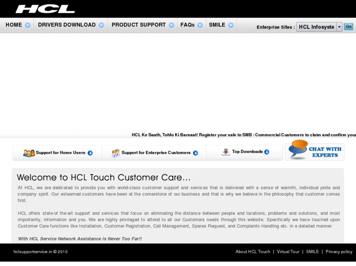 www.hclsupportservice.in