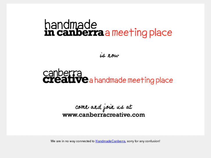 www.handmadecanberra.net