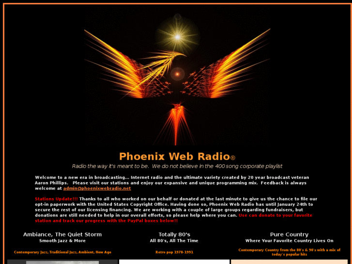 www.phoenixwebradio.net