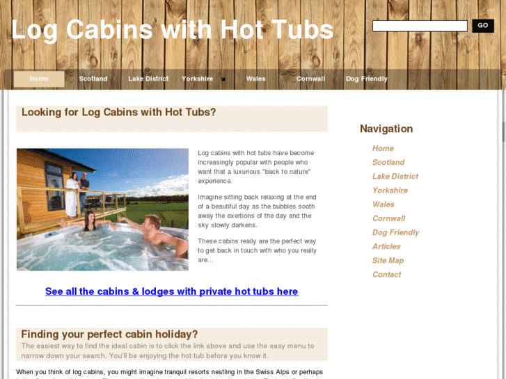 www.logcabinswithhottubs.net