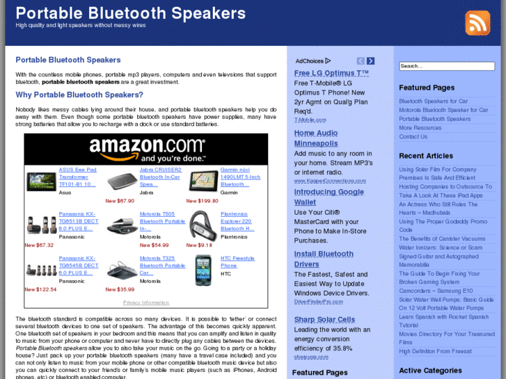 www.portablebluetoothspeakers.net