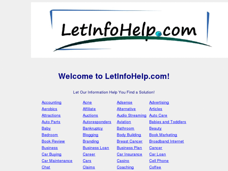 www.letinfohelp.com