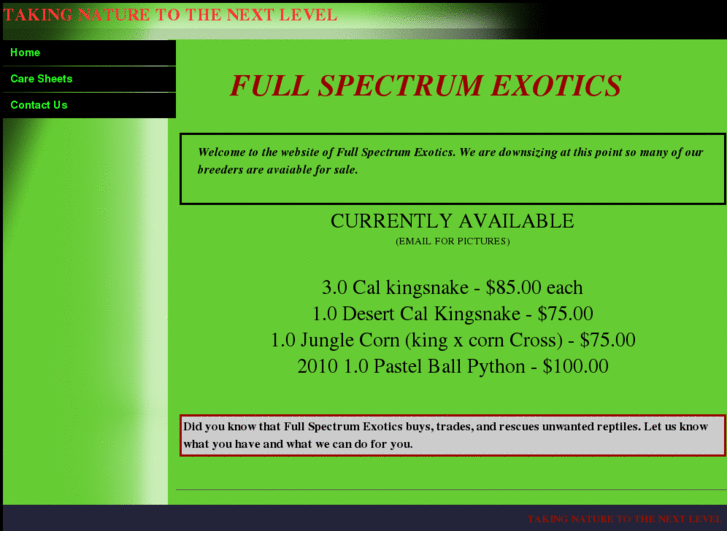 www.fullspectrumexotics.com