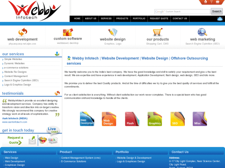 www.webbyinfotech.net
