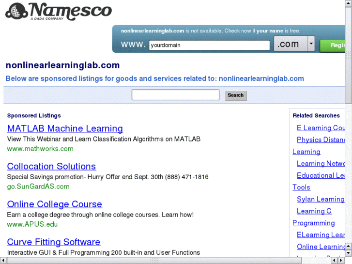www.nonlinearlearninglab.com
