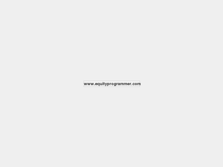 www.equityprogrammer.com