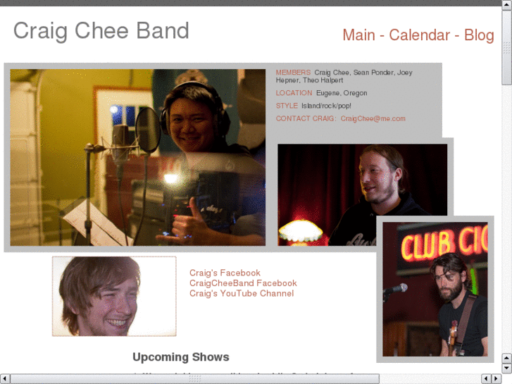www.thecraigcheeband.com