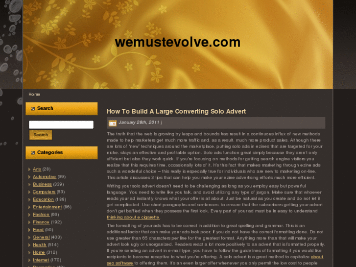 www.wemustevolve.com